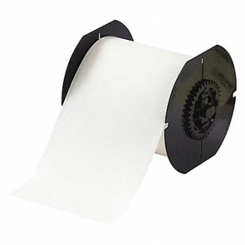 BRADY Printer Label Paper 100 ft L 4 W, 56KG85