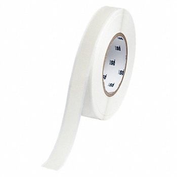 BRADY Printer Label Paper 100 ft L 1/2 W, 56KG94