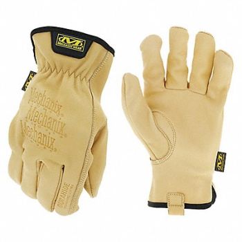 MECHANIX WEAR Leather Gloves 2XL Cowhide PR1, 56KH16