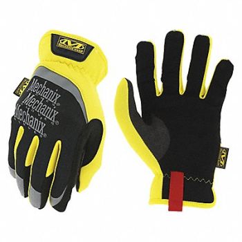 MECHANIX WEAR Mechanics Gloves Yellow 12 PR, 56KH21