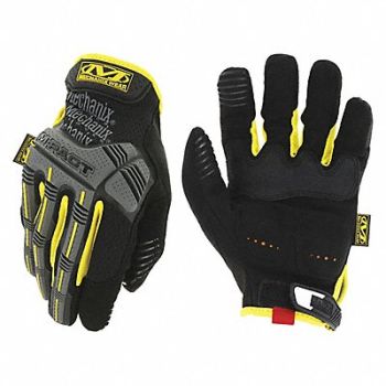 MECHANIX WEAR Mechanics Gloves Yellow 12 PR, 56KH51