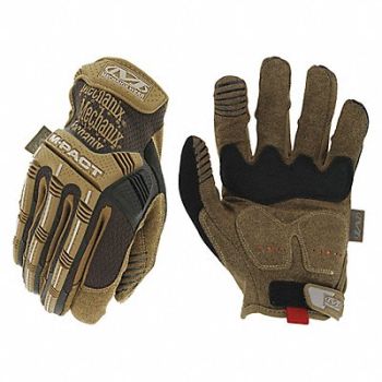MECHANIX WEAR Mechanics Gloves Brown 12 PR, 56KH56