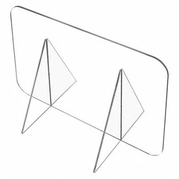 USA SEALING Self-Supported Clear Plastic Divider PK2, 60ED15