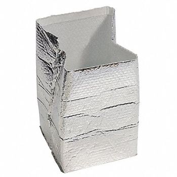 GRAINGER APPROVED Insulated Box Liner 6 L 6 W 6 H PK25, 56LA20