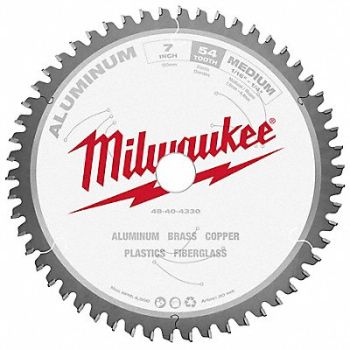 MILWAUKEE Metal Circular Saw Blade, 56LA58