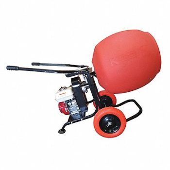 KUSHLAN PRODUCTS Wheelbarrow Mixer 6 cu ft 5-1/2 HP, 56LA90
