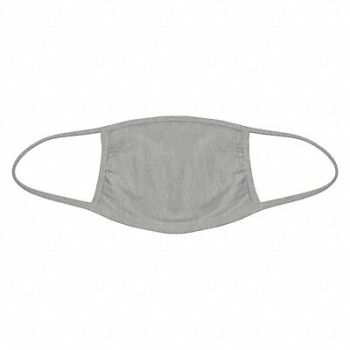 INTERNATIONAL ENVIROGUARD Face Mask White Cotton Resuable PK10, 56LG20