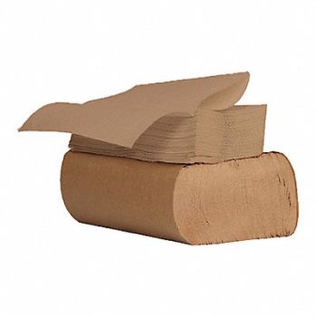 ABILITY ONE Paper Towel Sheets Brown PK16, 56LM03