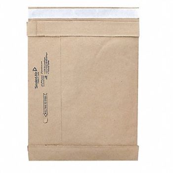 GRAINGER APPROVED Padded Mailer Self Sealng Recycled PK100, 56LR99