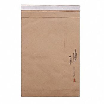 GRAINGER APPROVED Padded Mailer Recycled Macerated Padding, 56LT03