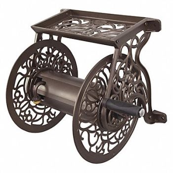 LIBERTY Garden Hose Reel Wall Mount Aluminum, 56LV12