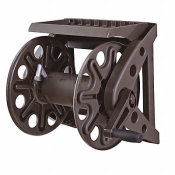 LIBERTY Garden Hose Reel Wall Mount 6 in Resin, 56LV19