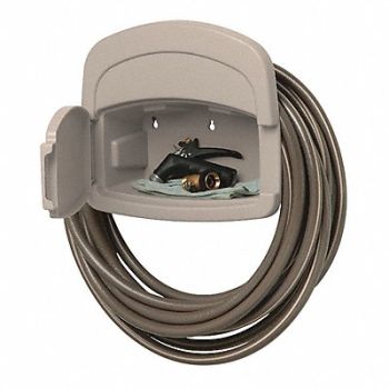 SUNCAST Garden Hose Hanger Resin 6 in W Taupe, 56LV21