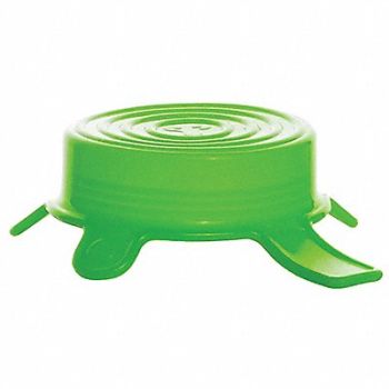 KIMBLE Beaker Lid Silicone Green, 56LX34