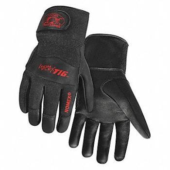 STEINER INDUSTRIES Welding Gloves TIG Application Black PR, 56LX90