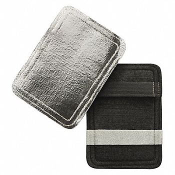 STEINER INDUSTRIES Glove Back-Hand Pad 7-1/2 L 5-1/2 W, 56LY45