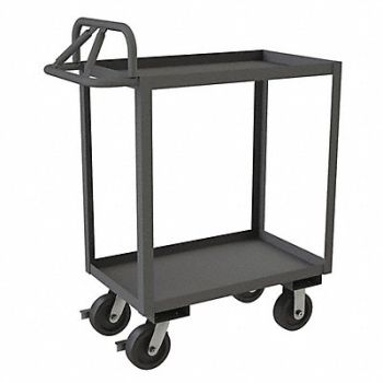DURHAM MFG Cart Gray with 6 x 2 Phenolic Casters, 56MW96