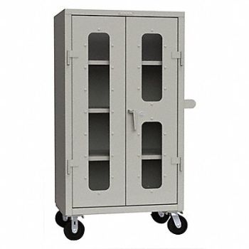 STRONG HOLD Storage Cabinet 68 x36 x24 Gray 3Shlv, 56MX55