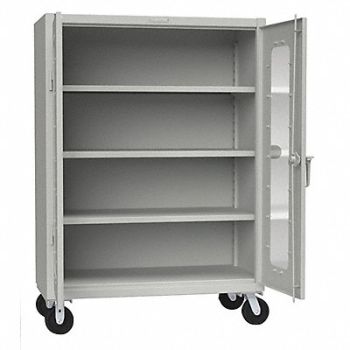 STRONG HOLD Storage Cabinet 60 x48 x24 Gray 3Shlv, 56MX56