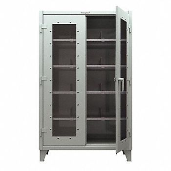 STRONG HOLD Strg Cab 72 x48 x24 DrkGry 4Shlv, 56MX57