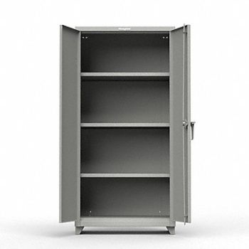 STRONG HOLD Strg Cab 72 x36 x24 MdmGry 3Shlv, 56MX59