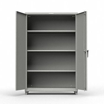 STRONG HOLD Strg Cab 72 x48 x24 MdmGry 3Shlv, 56MX60