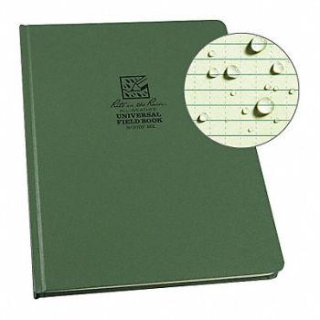 RITE IN THE RAIN Notebook Fabrikoid 8-1/4 x 11 Size, 56PW20