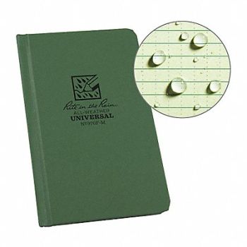 RITE IN THE RAIN Notebook Fabrikoid 3-3/4 x 6-1/2 Size, 56PW21