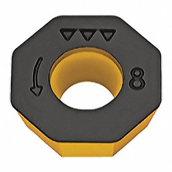 WALTER Octagon Insert w/Hole, 56RD36