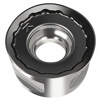 WALTER Round Negative Insert w/Hole, 56RL93