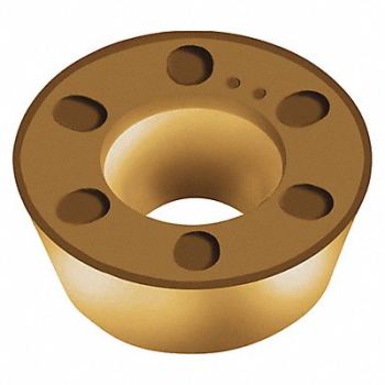 WALTER Round Positive Insert w/Hole, 56RR62