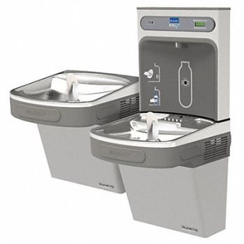 ELKAY Drinking Ftn w/ Bttle Filler W 36 3/4in, 56UM69