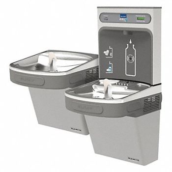 ELKAY Drinking Ftn w/ Bttle Filler D 19in, 56VR93