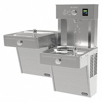 ELKAY Bottle Fill Station H 38 13/16 in, 56VU46
