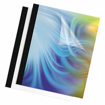 FELLOWES Thermal Binding Covers 60 Sh 11x8.5 PK10, 56XF93