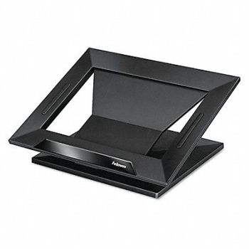 FELLOWES Laptop Riser 13-1/16x11-3/16x4 Blk Pearl, 56XG83