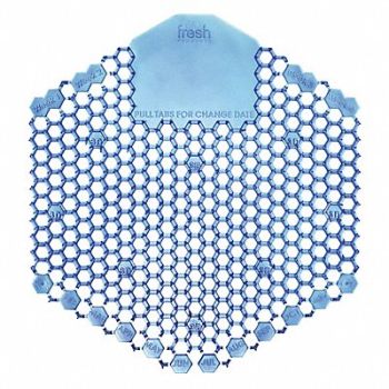 FRESH PRODUCTS Urinal Deodorizer Screen Cotton PK10, 56XJ41