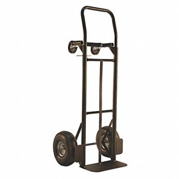 MILWAUKEE HAND TRUCKS Convertible Truck with 10 Pneumtc Tires, 56YK22