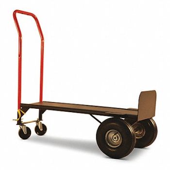 MILWAUKEE HAND TRUCKS Convertible Truck with Solid Platform, 56YK23