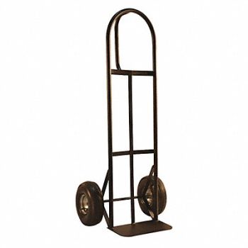 MILWAUKEE HAND TRUCKS D-Handle Truck with 10 Pneumatic Tires, 56YK31