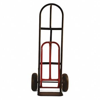 MILWAUKEE HAND TRUCKS D-Handle Truck with Nose Plate Extension, 56YK34