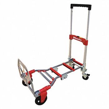 MILWAUKEE HAND TRUCKS Fold up Convertible 2 in 1, 56YK57