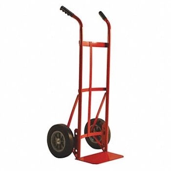MILWAUKEE HAND TRUCKS Dual Handle Truck with 10 Solid Tires, 56YK60