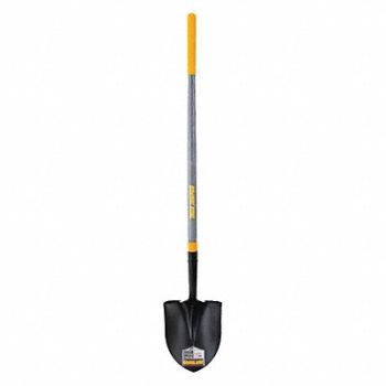 TRUE TEMPER Round Point Shovel Cushion End Grip, 56YK88