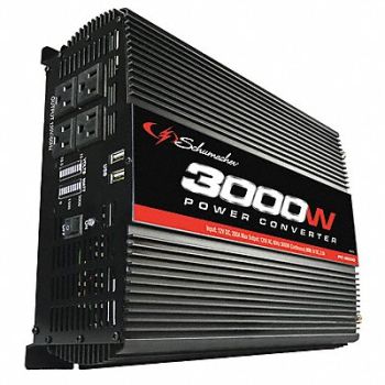 SCHUMACHER ELECTRIC Continous Power Inverter 3000W, 56YM14