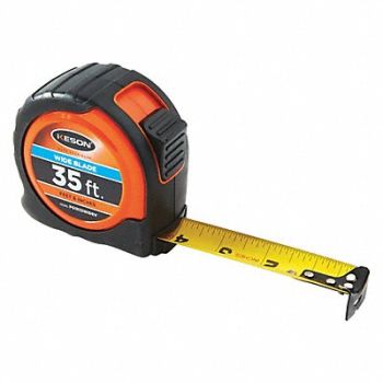 KESON Tape Measure SAE Blade 35 ft L, 56YM19