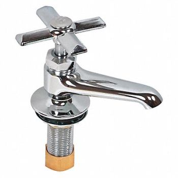 AQUA PLUMB Single Basin Faucet Ab1953 HC Button, 56YN32