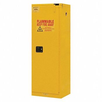 DURHAM MFG Safety Cabinet Self Close 22 gal., 56YW53