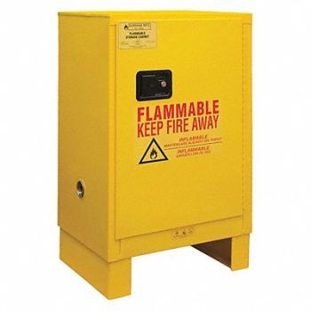 DURHAM MFG Safety Cabinet Manual Close 12 gal., 56YW54