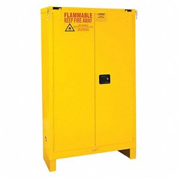 DURHAM MFG Safety Cabinet Self Close 45 gal Legs, 56YW59